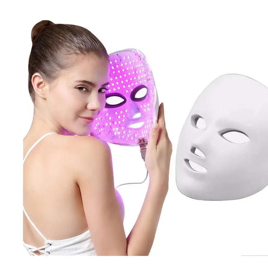 Purple LED Mask Skin Care Facial Beauty Device