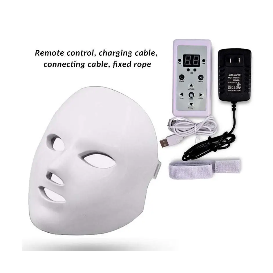 Purple LED Mask Skin Care Facial Beauty Device
